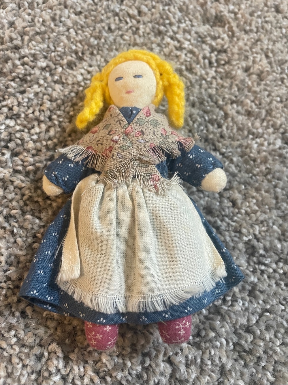 Vintage American Girl Pleasant Company Kirsten Sari Rag Doll